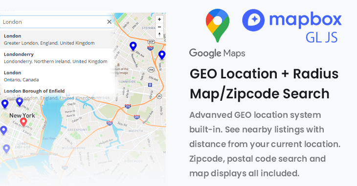 Map & Search Tools