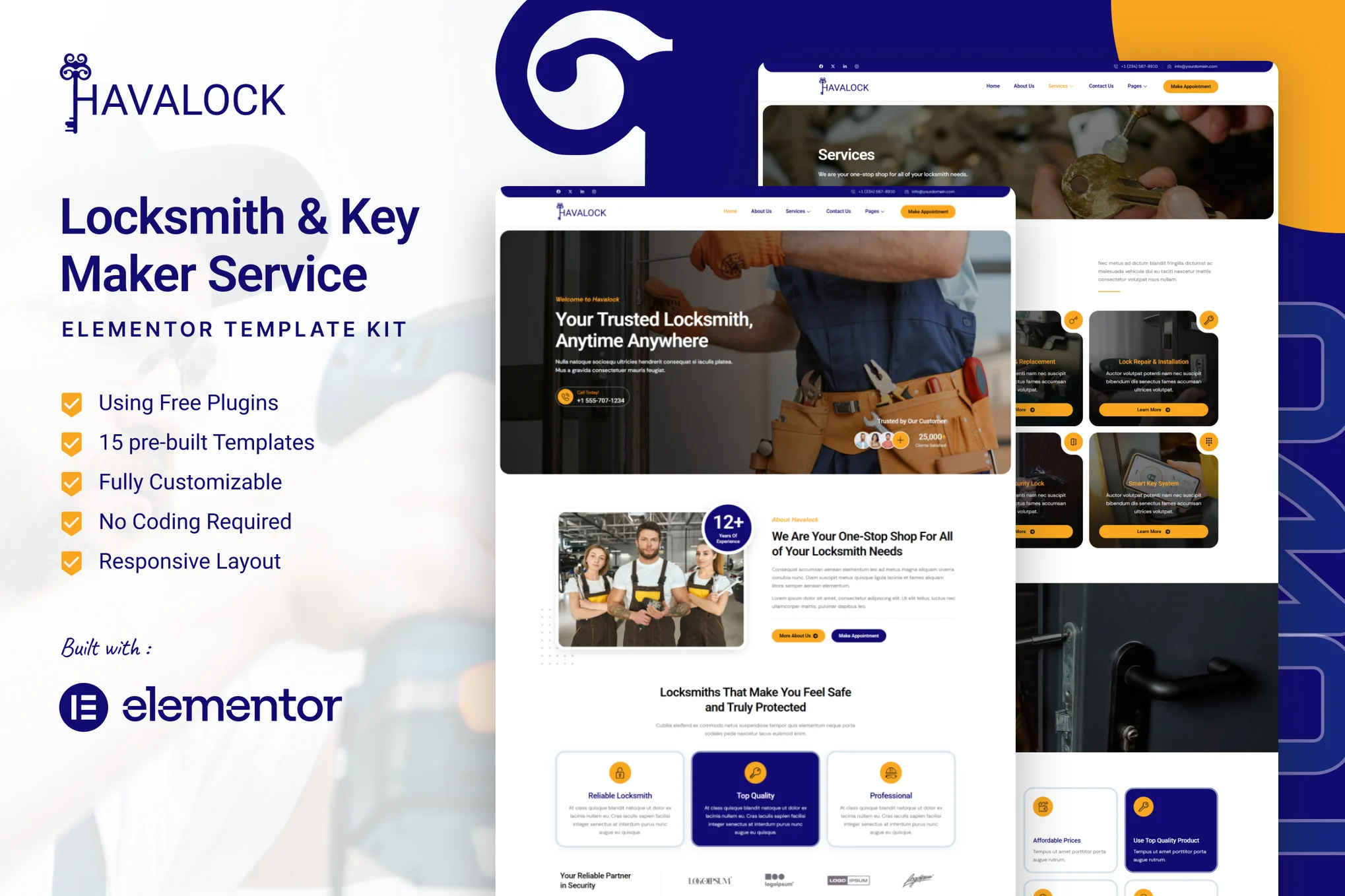 HavaLock - Locksmith & Key Maker Service