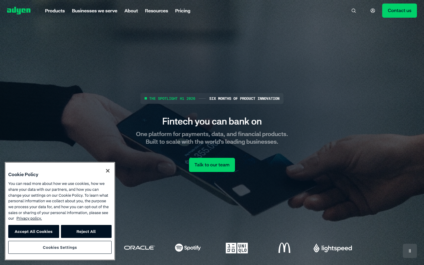 Adyen Payment Gateway Plugin — provider website
