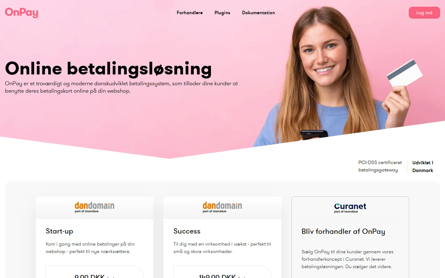 OnPay.io WordPress Checkout Plugin — provider website