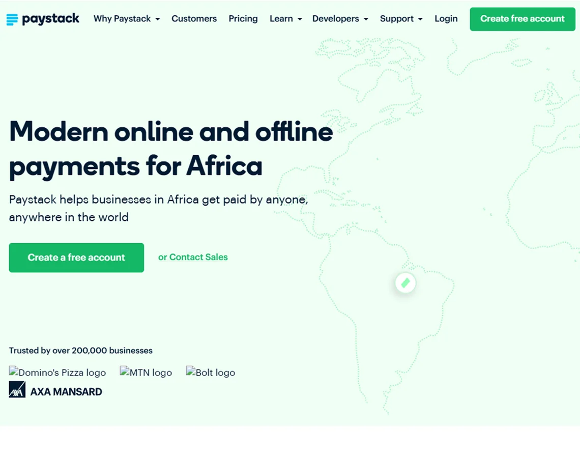 Paystack Payment Plugin — provider website