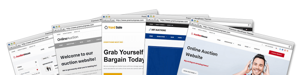 wordpress auction theme
